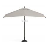 10ft Rectangular aluminum umbrella