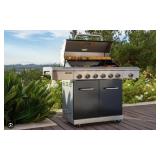 NexGrill Deluxe 6- burner dual fuel gas grill
