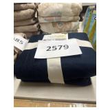 Washed cotton duvet cover Threshold 3 pc King