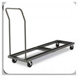 Alera folding table cart