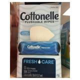 Cottonelle flushable wipes 504 ct