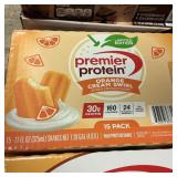 Premier Protein orange 15 pack