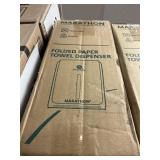 Marathon folded paper towel dispenser