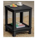 Keter deluxe side table -black