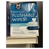 Flushable wipes 540ct