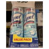 Lysol spray 2 cans