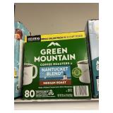 Green Mt med roast 80 K cups