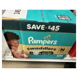 Pampers NB 174 diapers
