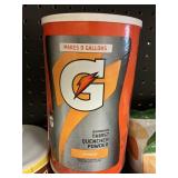 Gatorade orange  makes 9 gal