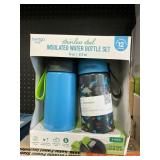 Bentgo insulated water bottle set 14oz