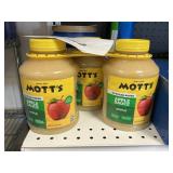 Motts applesauce NO sugar 3-46 oz