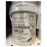 Nature Well shimmering vanilla cream 2-16 oz