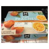 Diced peaches 24 cups