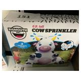 6ft Tall Cow sprinkler