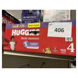 Huggies 168 diapers size 4