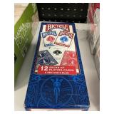 Bicycle playing cards 12 decks
