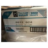 Pure cane sugar 2000 packets