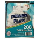 Power Flex 200 tall kitchen bags