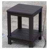 Keter deluxe side table- black
