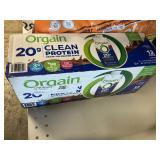 Orgain chocolate 12 pack