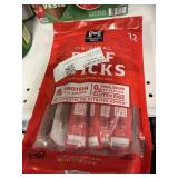 Beef sticks 12 ct T