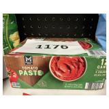 Tomato paste 12 cans
