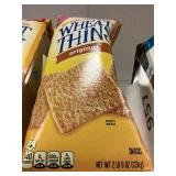 Wheat thins 2 bags