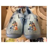 Bluey water shoe toddler size 7/8