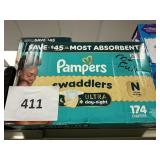 Pampers 174 diapers NB- Maybe NOT full box ?