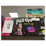 Huggies Pull Ups nigh time 2T-3T 108 ct