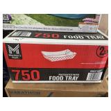 Food tray 750 ct