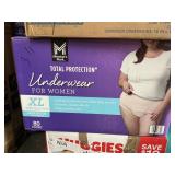 Womens underwear XL 80 ct