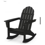 Polywood rocker black 2 ct -partial?