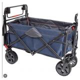 Push pull wagon- blue