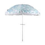 Beach umbrella w/ fringe floral