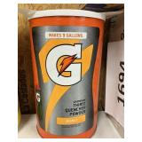 Gatorade orange makes 9 gallons