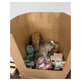 Misc box lot-MUST take all- damaged