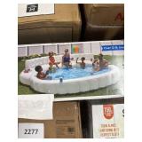 Oversized sofa pool over 12 ft long