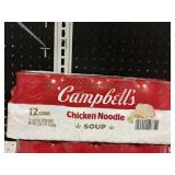 Campbells chicken noodle soup 12 cans