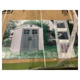 Lifetime outdoor storage shed 97inxH85inxD87inW