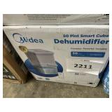 Midea 50pint smart cube dehumidifer