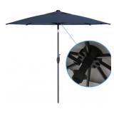 Above quickswap navy blue umbrella