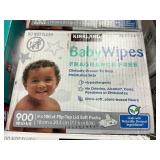 Baby wipes 900 ct