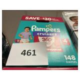 Pampers 148 diapers size 4
