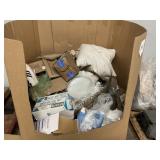 Misc box lot- MUST take all- damaged