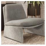Mid- Century accent chair gray