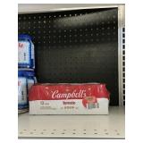 Campbells tomato soup 12 cans