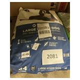 Large dogs beef & barley 44lbs