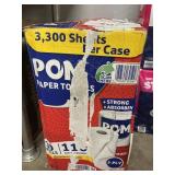 Pom paper towels 30 rolls