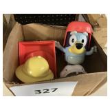 Bluey toy set